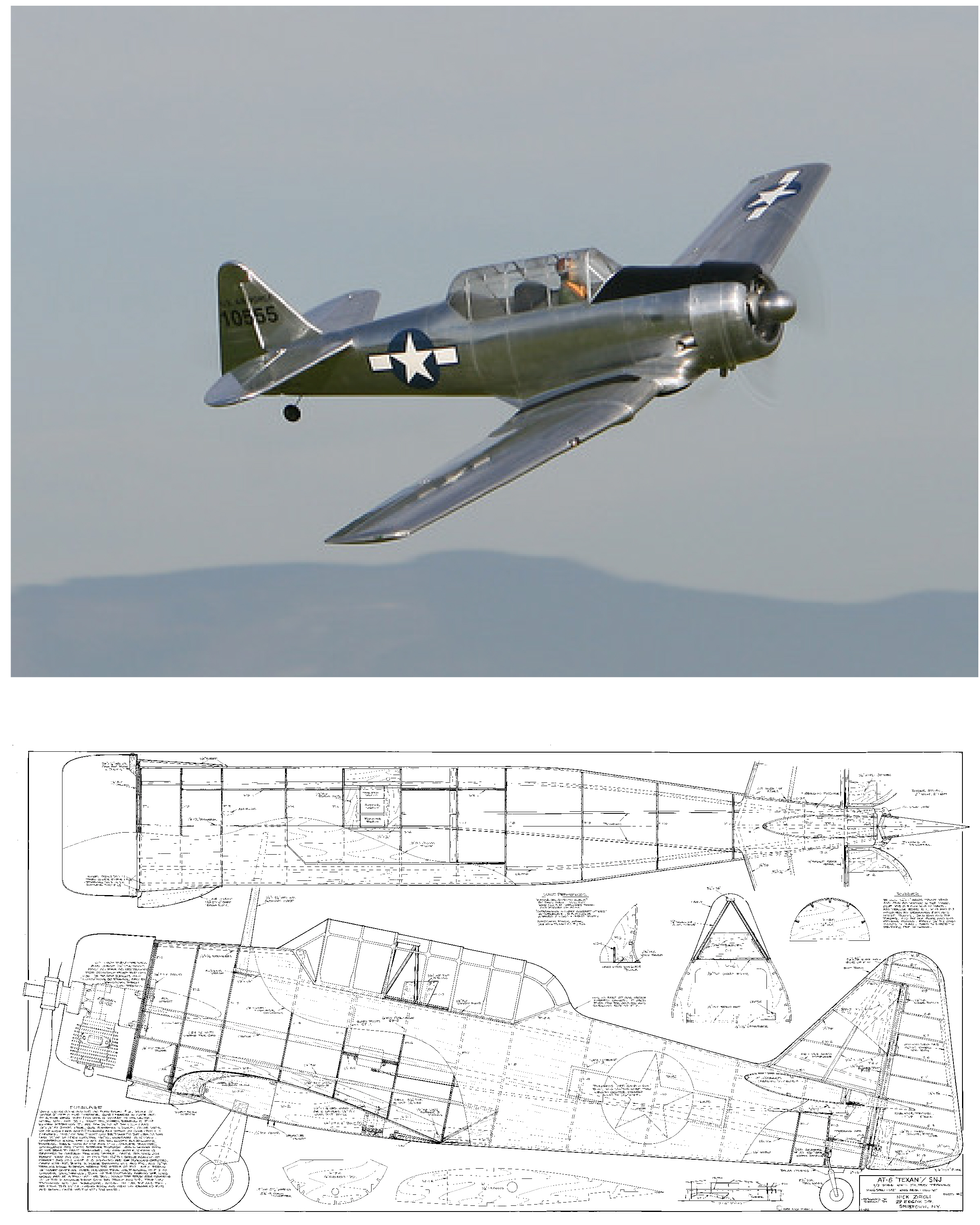 Nick Ziroli Giant Scale Plans — RC Airplane Plans, Parts & Accessories