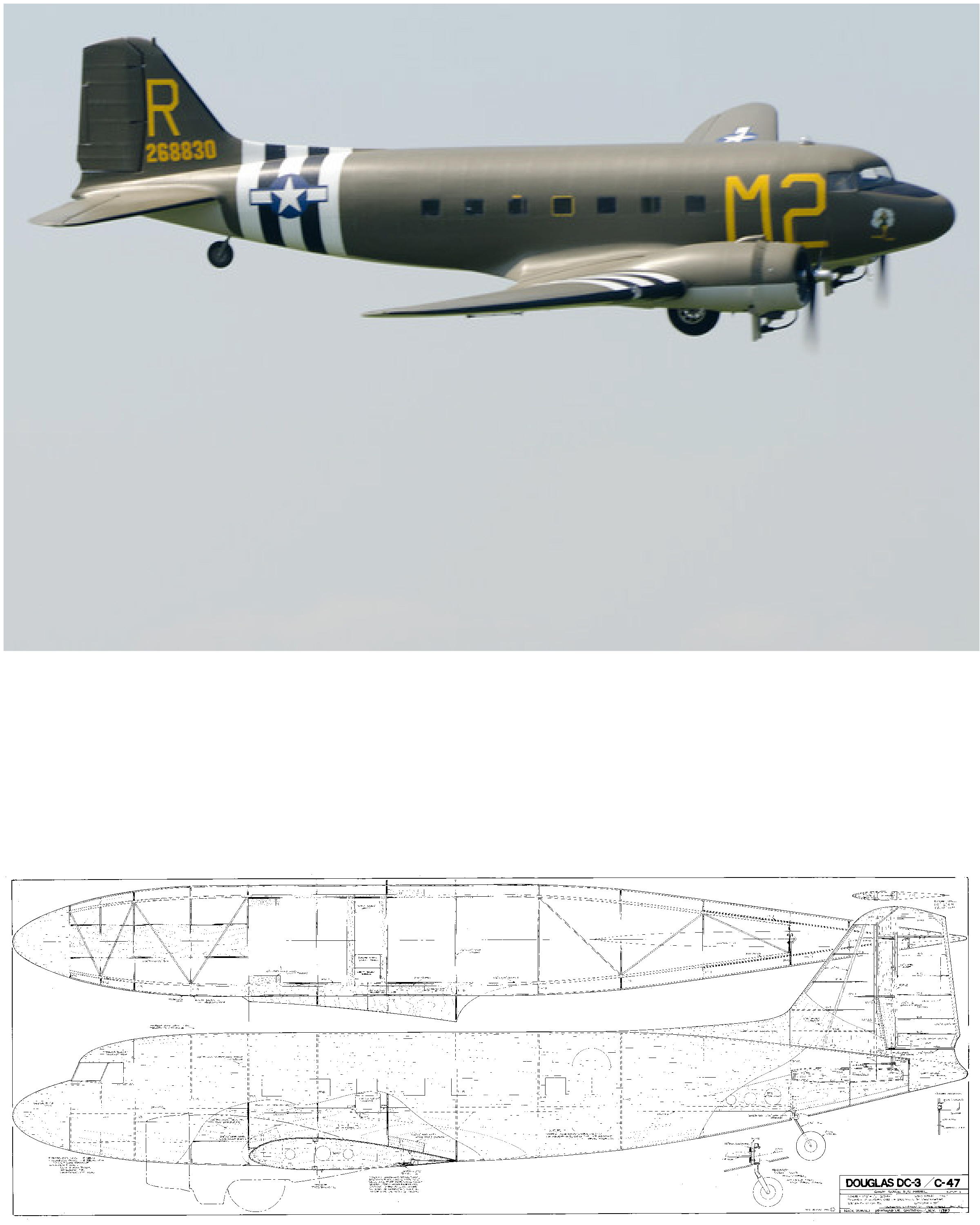 機体キット　EPS素材　機体のみ DC3 or C-47 Douglas プラモデル｜ホビーサーチ ANA DAKOTA DC-3 ホビーラジコン