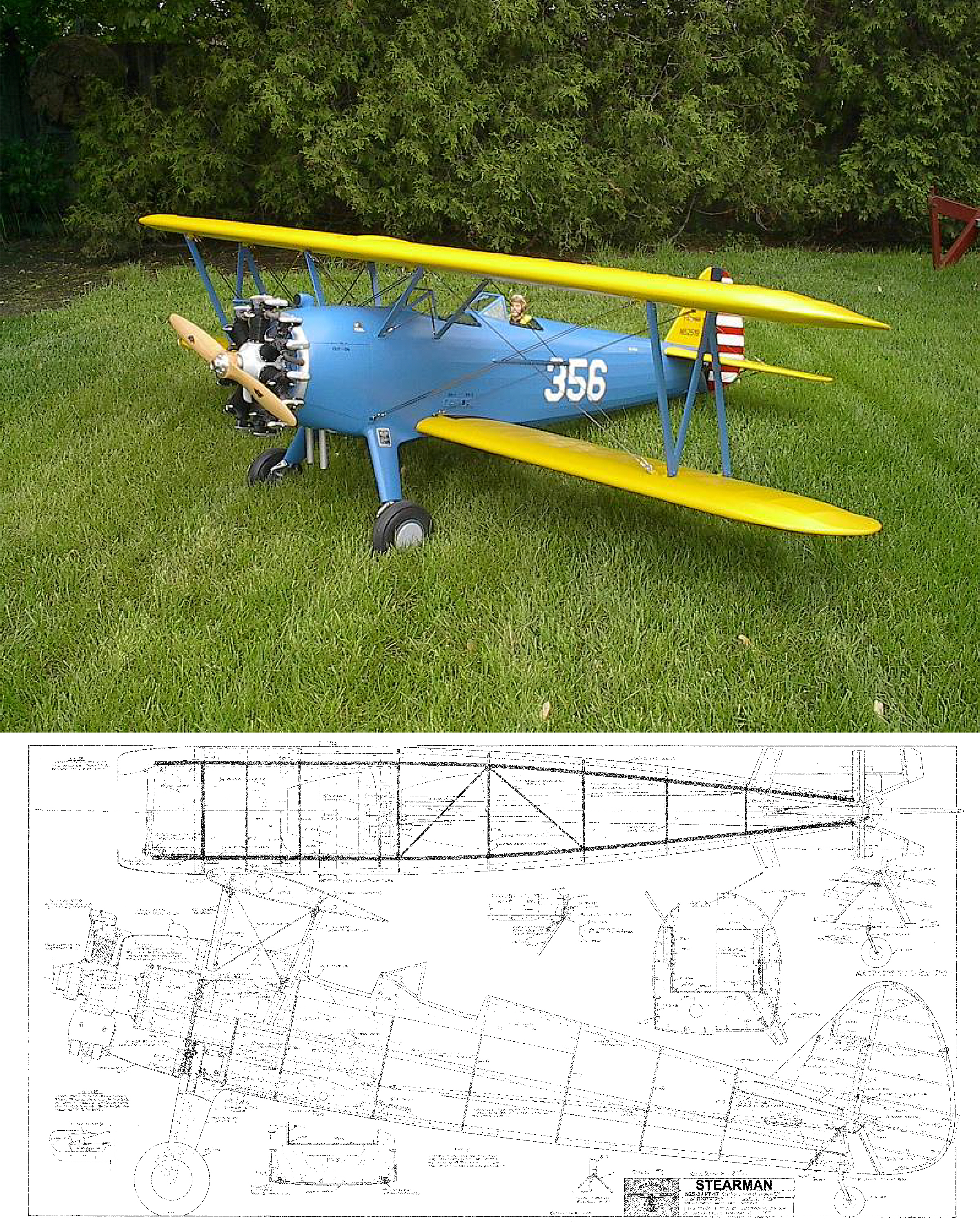 Nick Ziroli Giant Scale Plans — RC Airplane Plans, Parts & Accessories