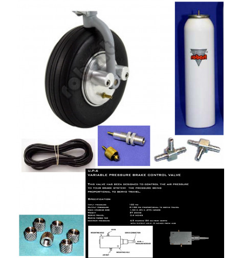 Brakes: Robart #143-1 (Brakes, UPS valve, Air Kit)