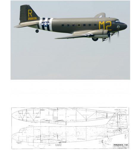Douglas C-47/DC-3 Plan