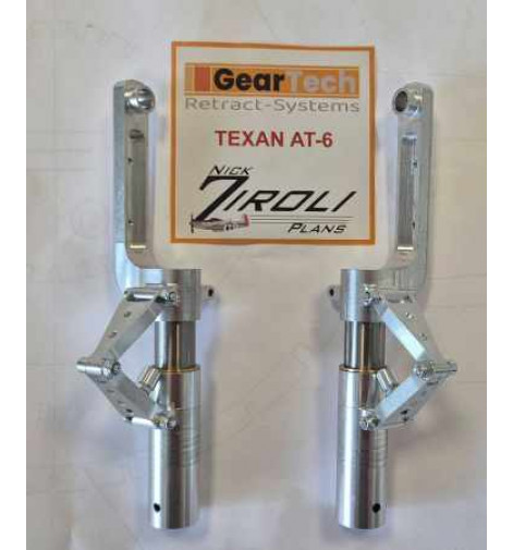 TEXAN AT-6 Ziroli chassis - Geartech replacement for ROBART