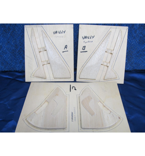 Vailly Typhoon Landing gear door linners