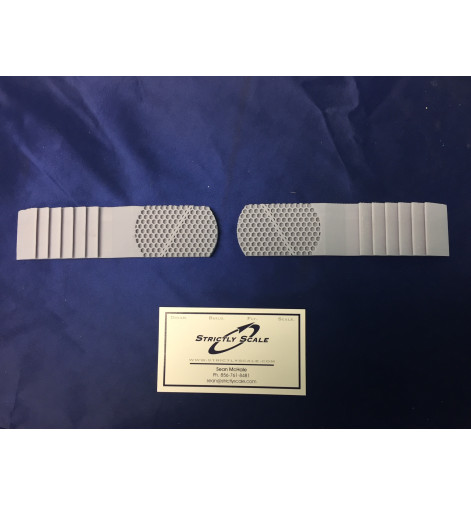 F4U Corsair Wing Radiators 3D printed