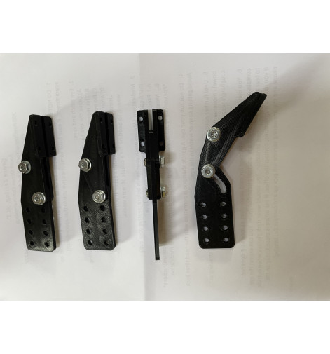 1/5 & 1/4 Scale Fowler Flap Hinges (4 package)