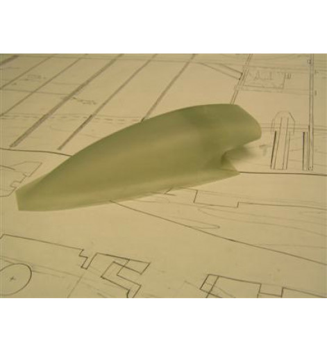 Supermarine Spitfire Mk I-V Fiberglass Belly Scoop