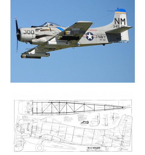 AD-1 Skyraider Plan