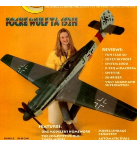 1/6 Scale Focke Wulf TA-152H Plans