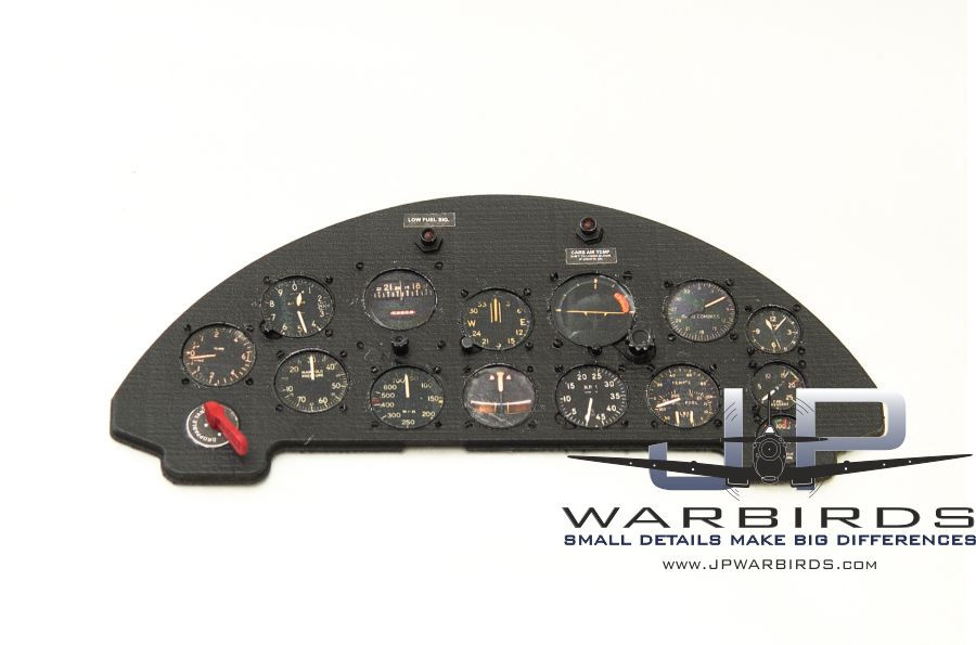 Ziroli F4U Corsair Instrument Panel