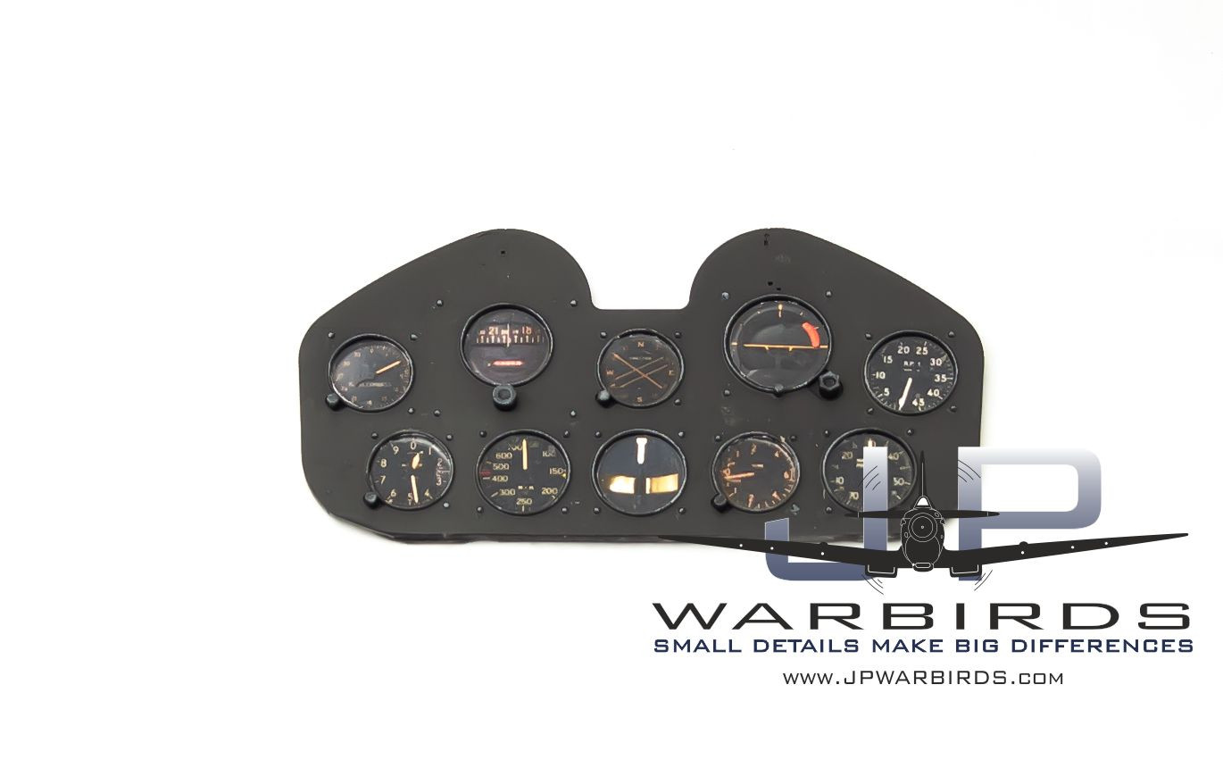 Ziroli F6F Hellcat Instrument Panel