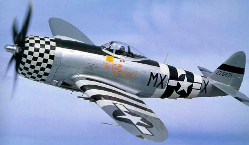 P-47 Thunderbolt "No Guts No Glory" Vinyl Graphics