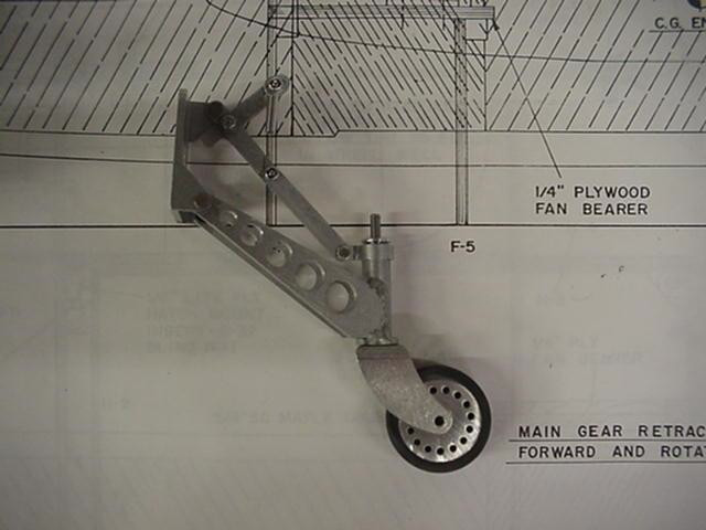 Sierra Giant Scale F6F Hellcat/ F8F Bearcat Tailwheel Retract #TWR3