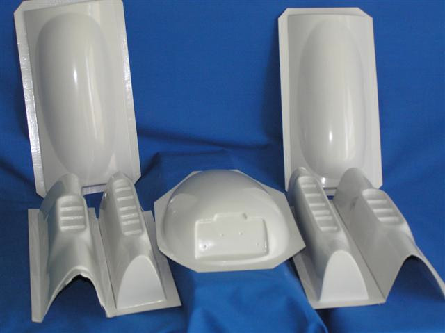 P-61 Black Widow Turret and Inlet Set