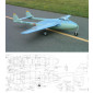 Sterner 1/5 Scale De Havilland DH.100 Vampire Plan