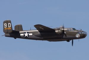 B-25 US Army Air Force Vinyl Graphics 'Briefing Time'