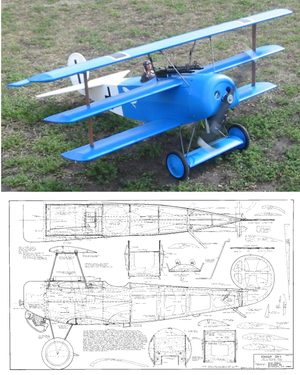 Fokker DR-1 Triplane Plan