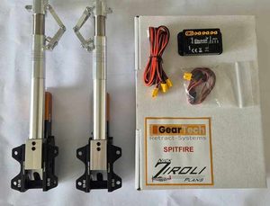 Spitfire Ziroli retractable landing gear - Geartech replacement for ROBART