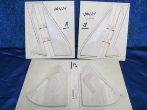 Vailly Typhoon Landing gear door linners