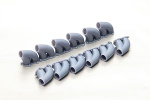 Ziroli P-40 Exhaust Stacks, Round Shape