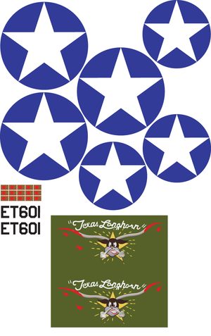 P-40 Warhawk Vinyl Graphics