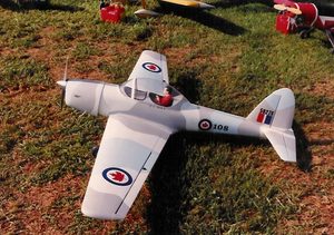DHC-1 Chipmunk, Canada, T-10 1/4 Scale Plan