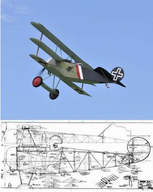 Ron Weiss DR-1 Triplane Plan