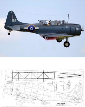 SBD Dauntless Plan