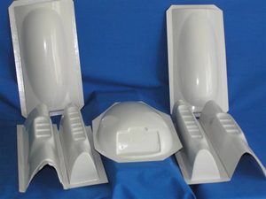 P-61 Black Widow Turret and Inlet Set