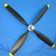 Hamilton Standard Scale Static Propeller 4-Blade (Non-Painted)
