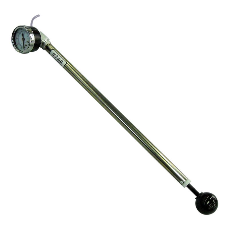 Robart  #164G Hand Air Pump W/Gauge