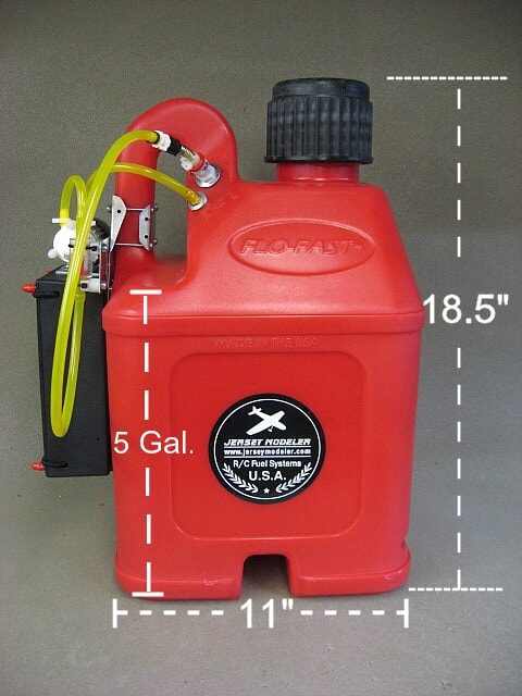 Jersey Modeler 6.6J (6.6 Gallon) Gas - Smoke - Kerosene or Diesel W/Electric Pump WO/Battery
