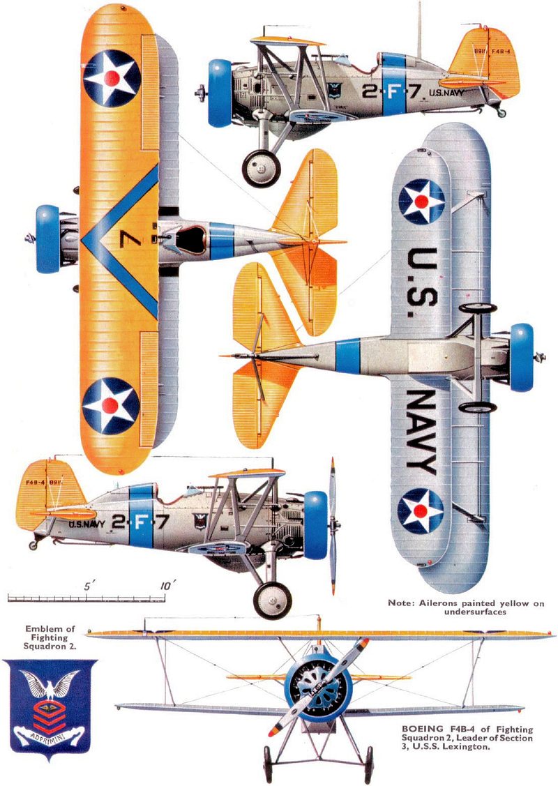 Boeing P-12/F4B-4 Plans