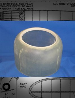 D-17 Beech Fiberglass Cowl