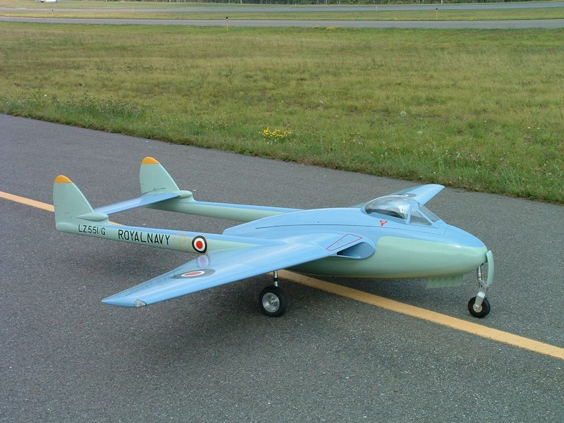 Sterner 1/6 Scale De Havilland DH.100 Vampire Plan