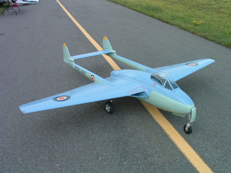 Sterner 1/6 Scale De Havilland DH.100 Vampire Plan