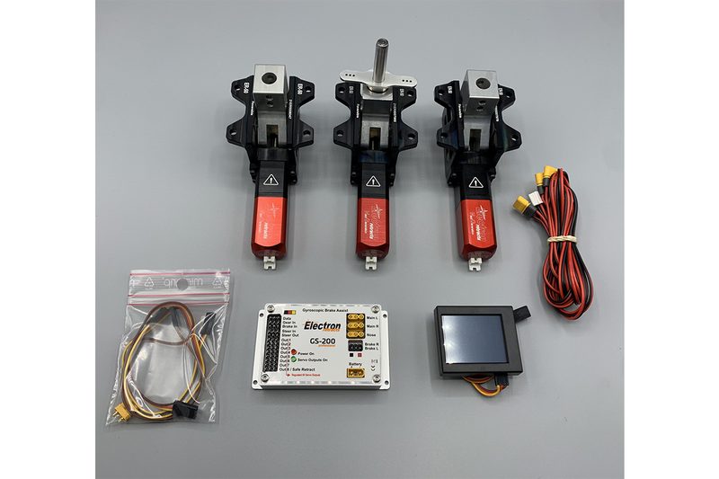  Turbinator Zirroli landing gear- Geartech replacement for ROBART