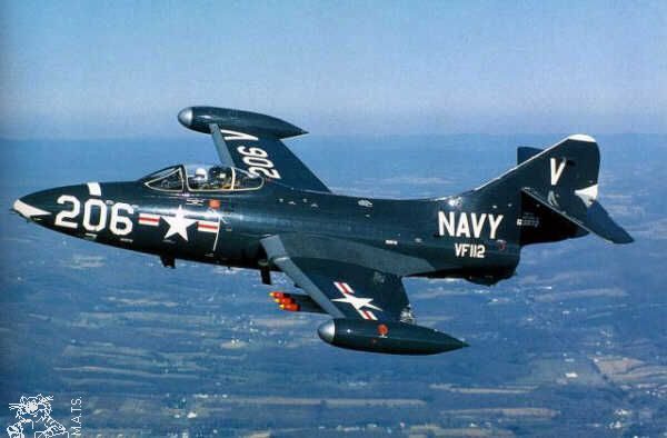 F9F Panther Navy Blue Yellow
