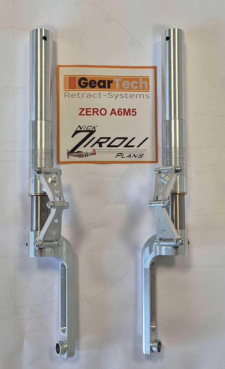 TEXAN AT-6 Ziroli chassis - Geartech replacement for ROBART