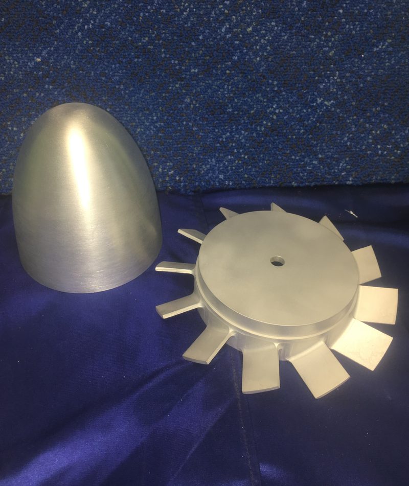 Vailly FW-190 Aluminum Spinner  with Fan