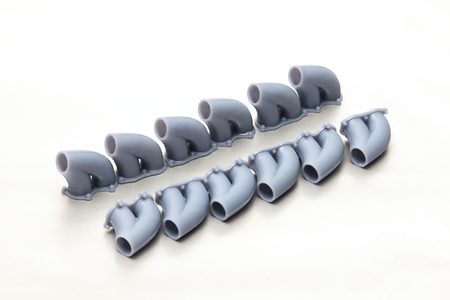 Ziroli P-40 Exhaust Stacks, Round Shape