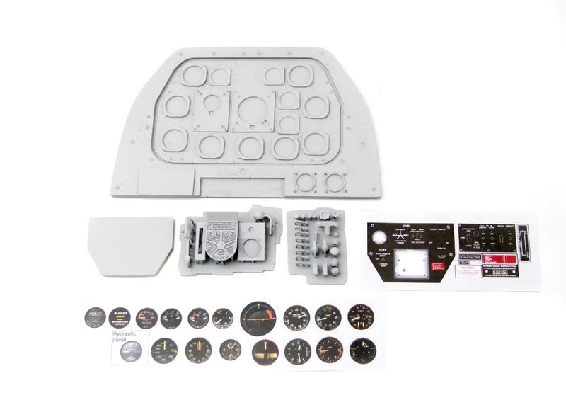 Ziroli P-51D Mustang Instrument Panel