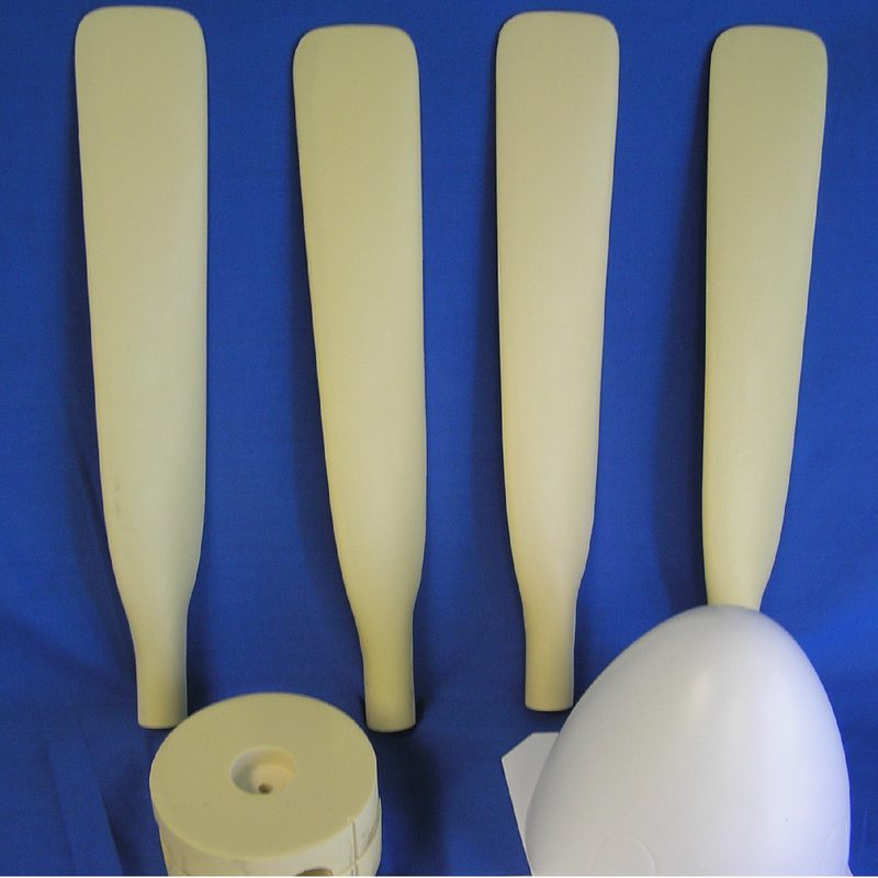 Hamilton Standard Scale Static Propeller Kit (4 Blades)