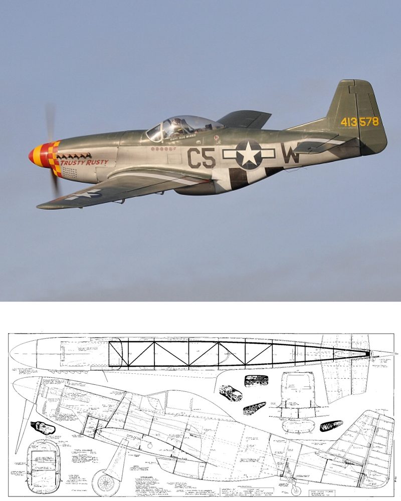 P-51D Mustang Plans