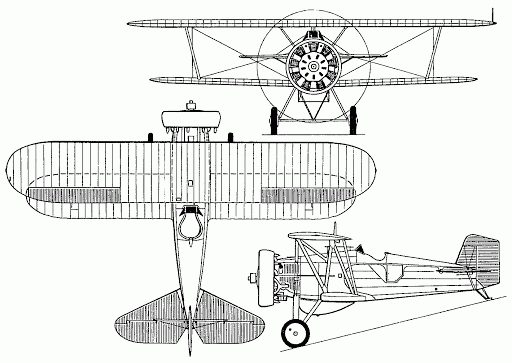 Boeing P-12/F4B-4 Plans
