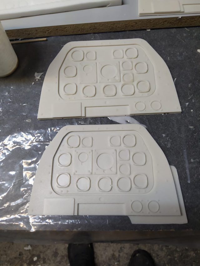 Ziroli P-51D Mustang Instrument Panel