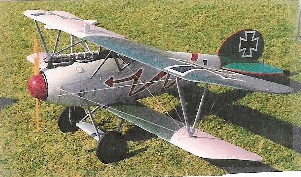 Albatros D5A WWI Fighter 1/4 Scale Plan