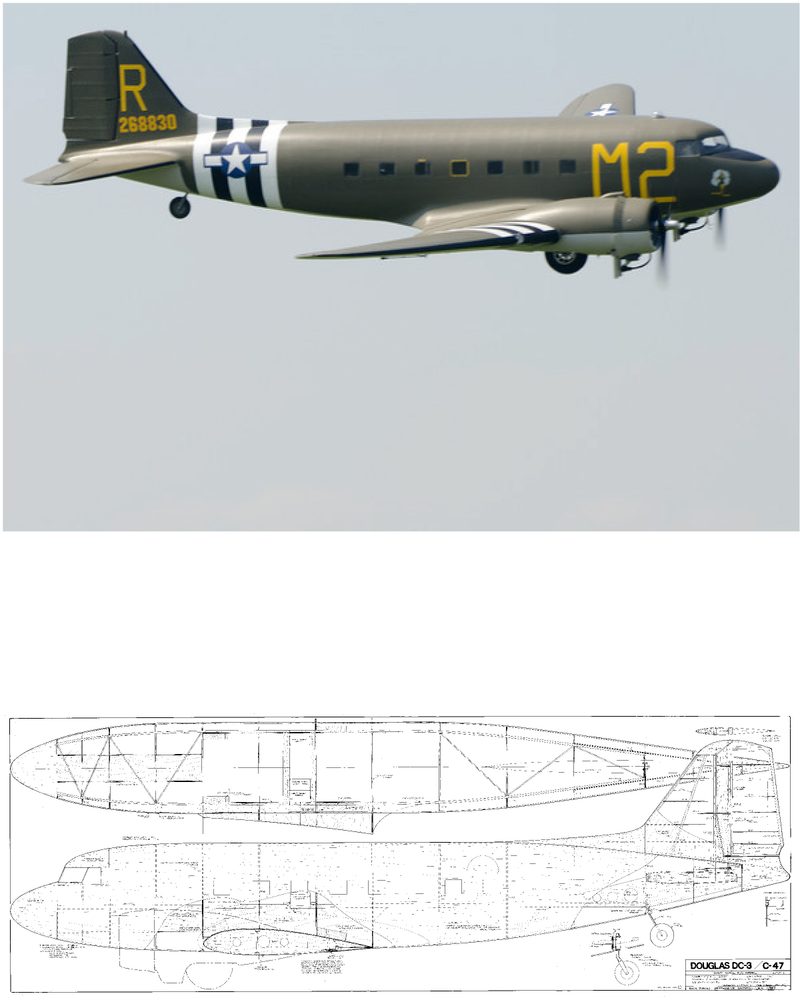 Douglas C-47/DC-3 Plan