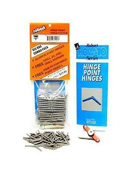 Robart Hinge Big Bag Combo 50/pkg - 1/8" & 3/16"