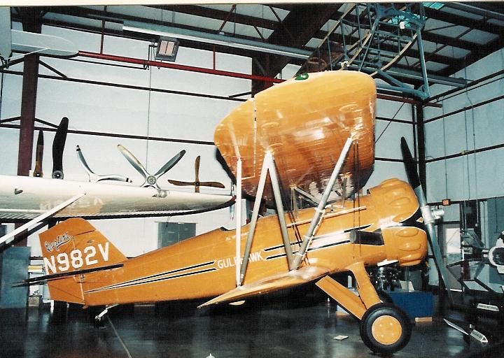 Curtiss 1934 "Gulfhawk" 1A Plan