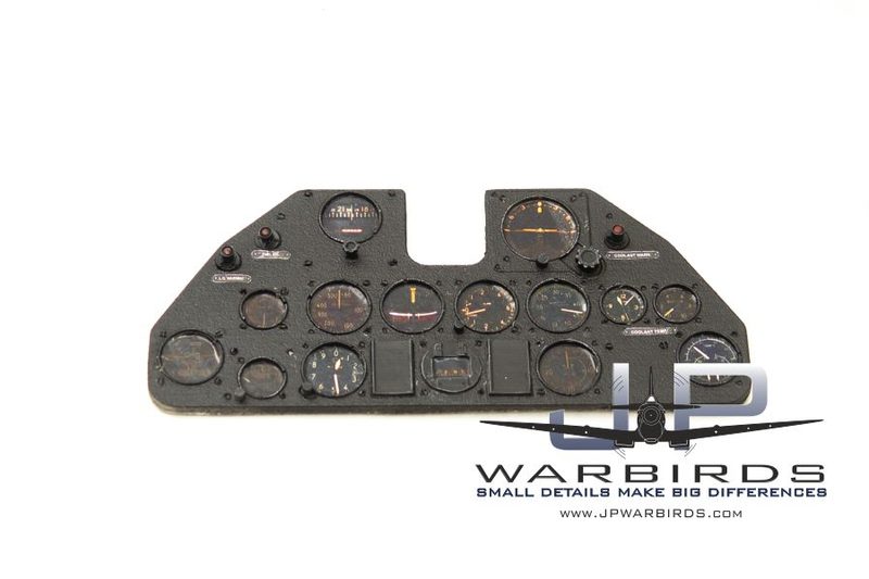 Ziroli P-40 Warhawk Instrument Panel